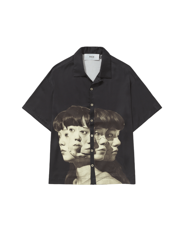 Camisa Pace EOT Cuban Collar Preto - Pace - 