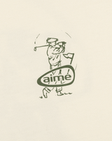 Camiseta Aimé Leon Dore ALD Golf Swing Coconut Milk Off White