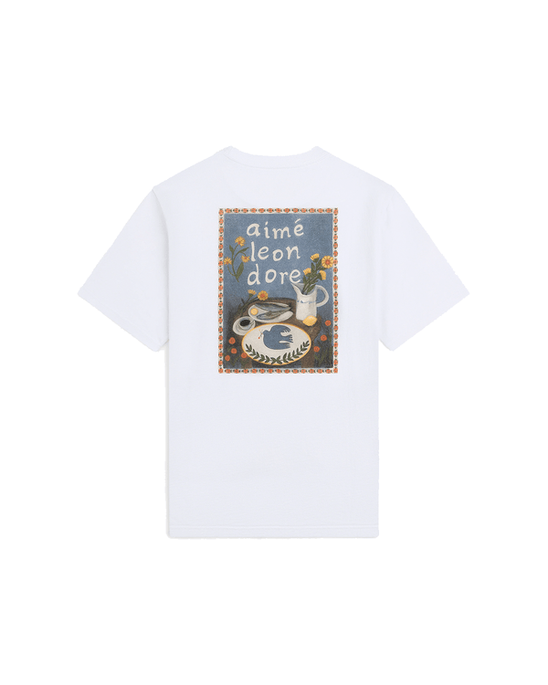 Camiseta Aimé Leon Dore Dove Breakfast White Branco