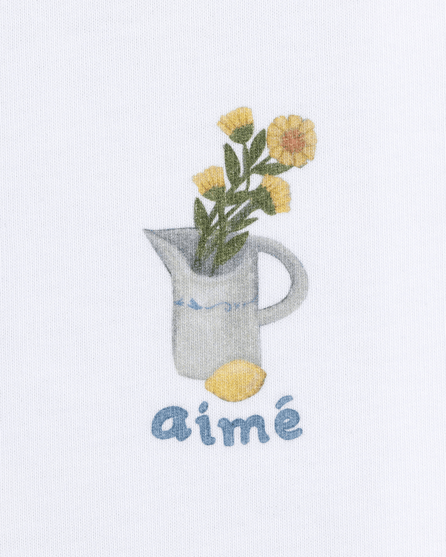 Camiseta Aimé Leon Dore Dove Breakfast White Branco