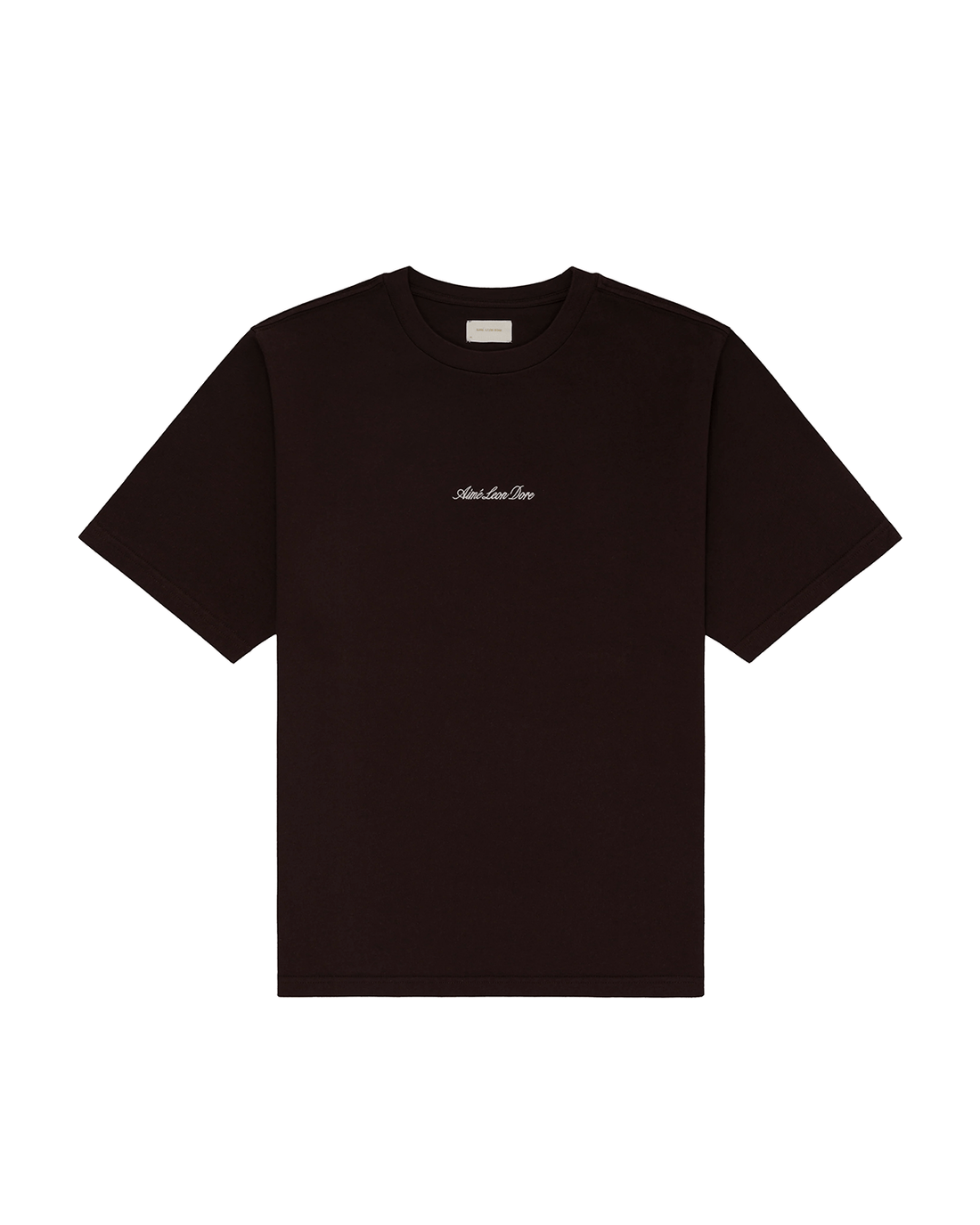 Camiseta Aimé Leon Dore Embroidered Logo Marrom - Aimé Leon Dore - 