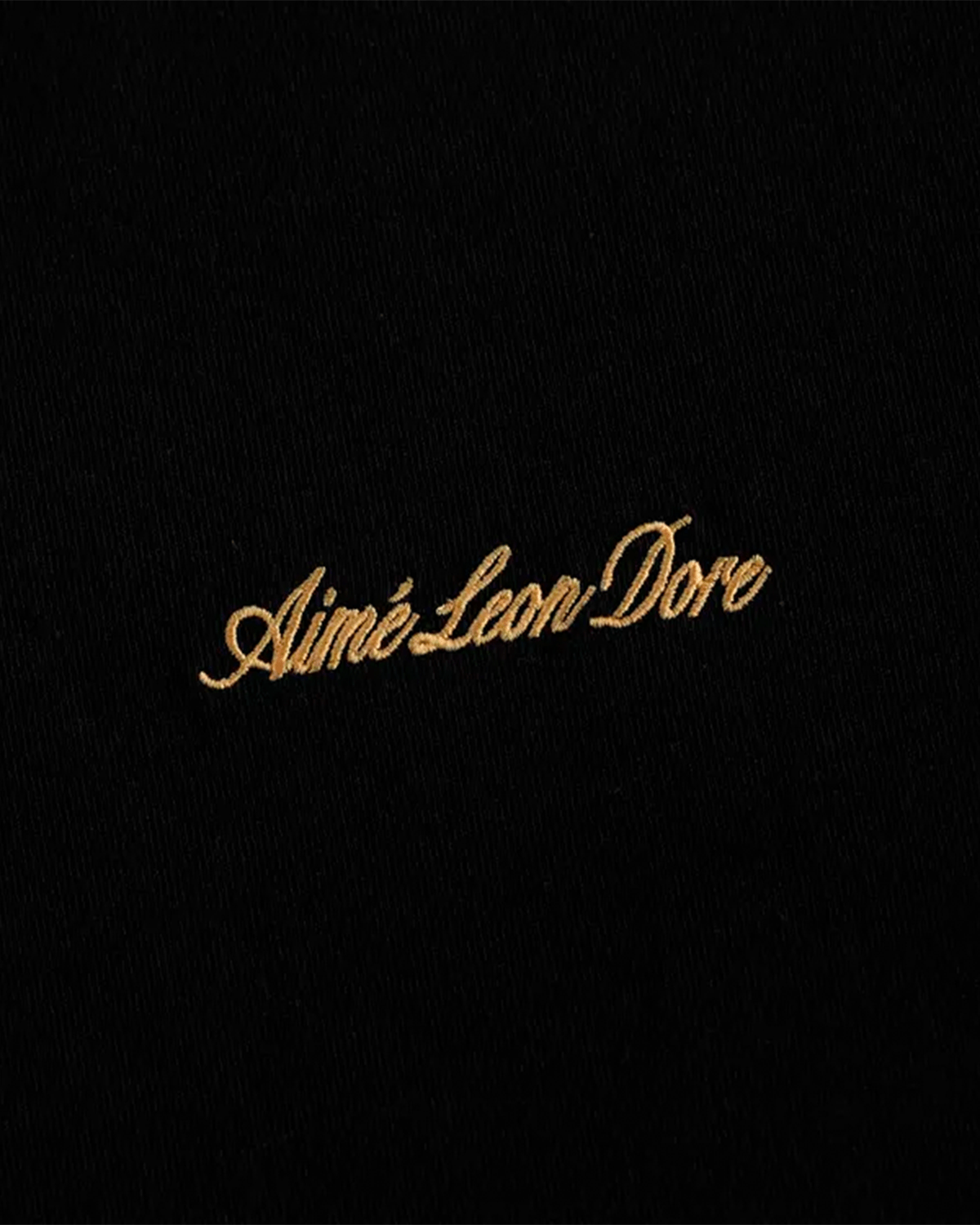 Camiseta Aimé Leon Dore Embroidered Logo Preto - Camiseta - Aimé Leon Dore - FW24CT001S