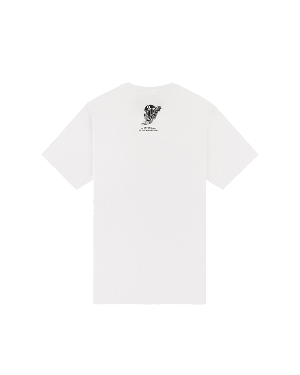 Camiseta Aimé Leon Dore Fat Beats Graphic Branco