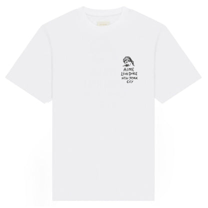 Camiseta Aimé Leon Dore Form Logo Branco - Aimé Leon Dore - FORM