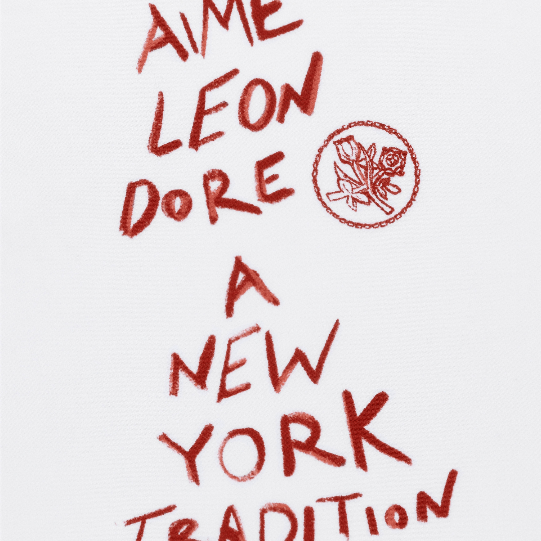 Camiseta Aimé Leon Dore Handwritten Branca - Aimé Leon Dore - AIME9 - 1