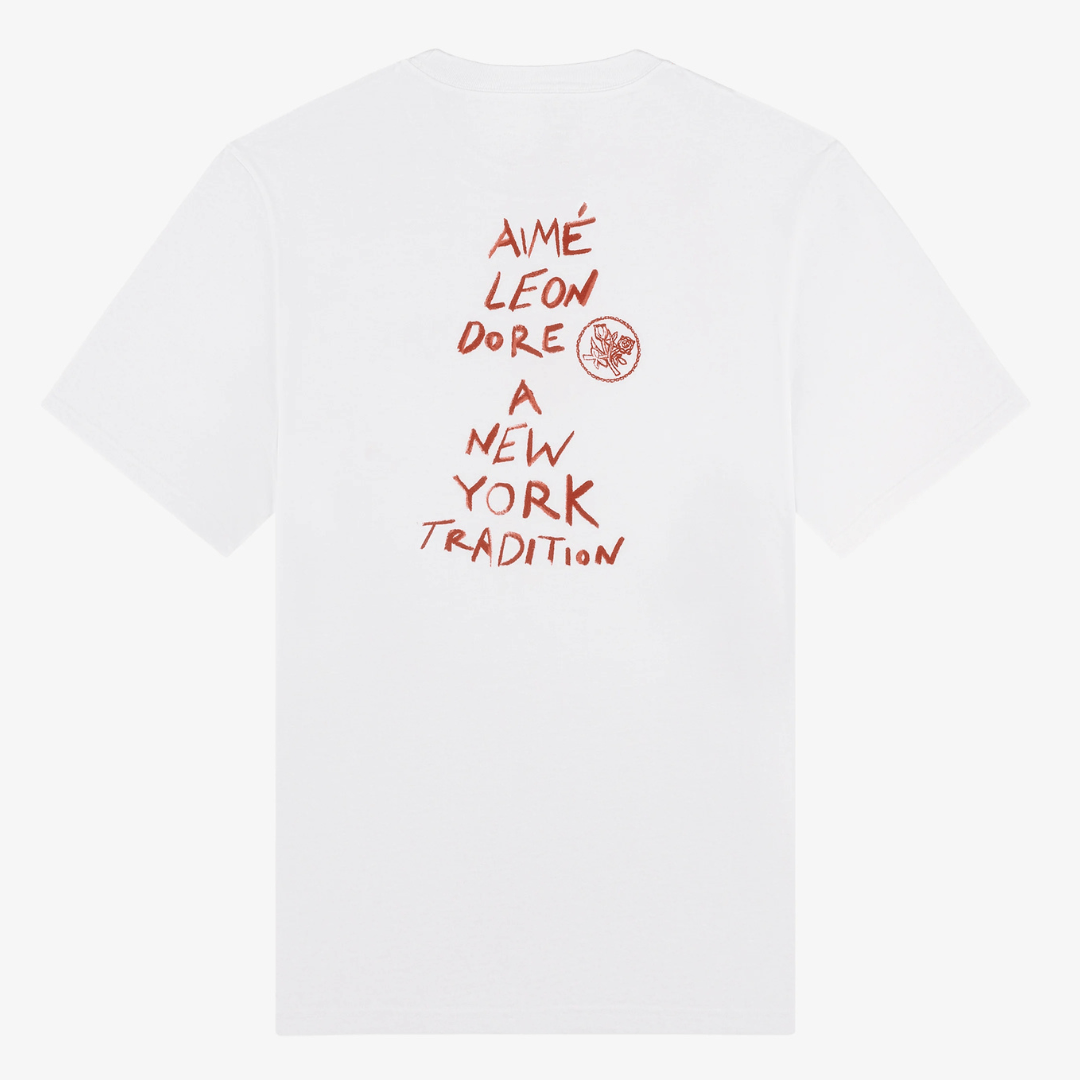 Camiseta Aimé Leon Dore Handwritten Branca - Aimé Leon Dore - AIME9 - 1