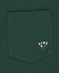 Camiseta Aimé Leon Dore Queens Crest Pocket Pine Grove Verde - Aimé Leon Dore - 