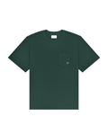 Camiseta Aimé Leon Dore Queens Crest Pocket Pine Grove Verde - Aimé Leon Dore - 