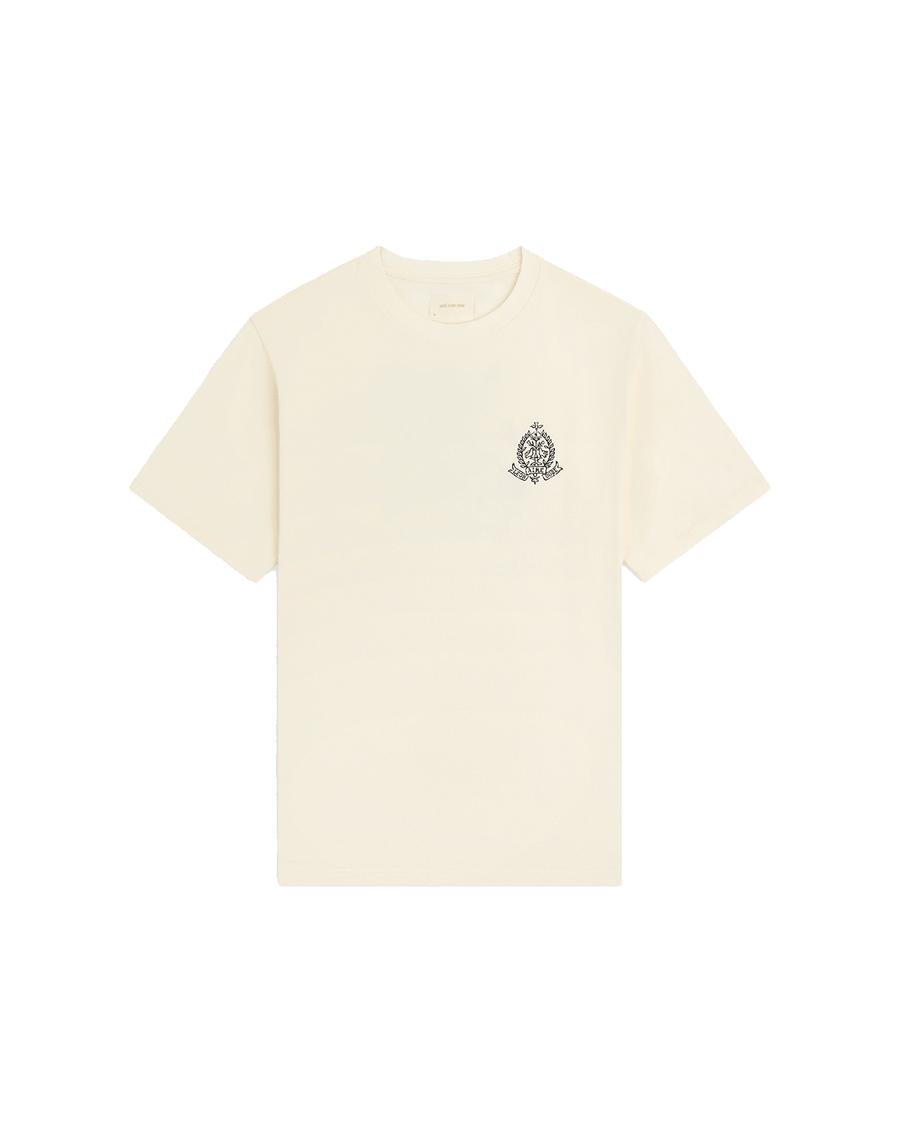 Camiseta Aimé Leon Dore Saint George Coconut Milk Bege