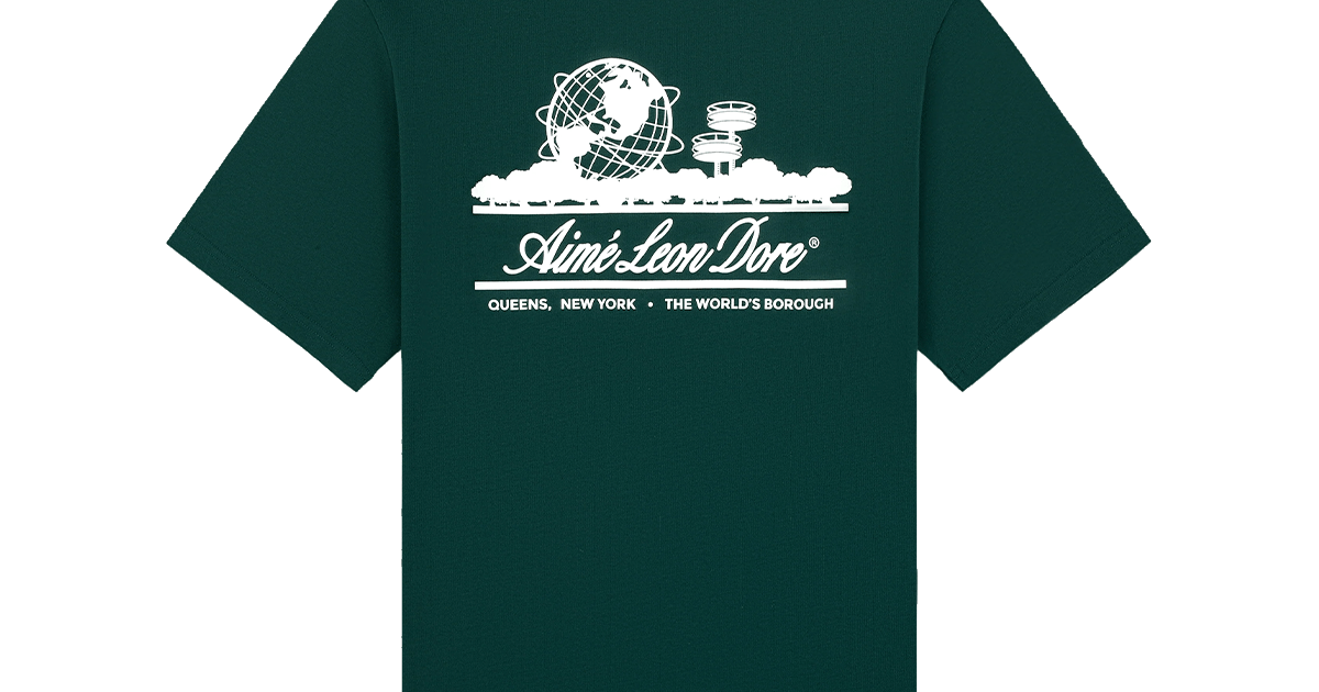 Camiseta Aimé Leon Dore Unisphere Verde | LK Sneakers