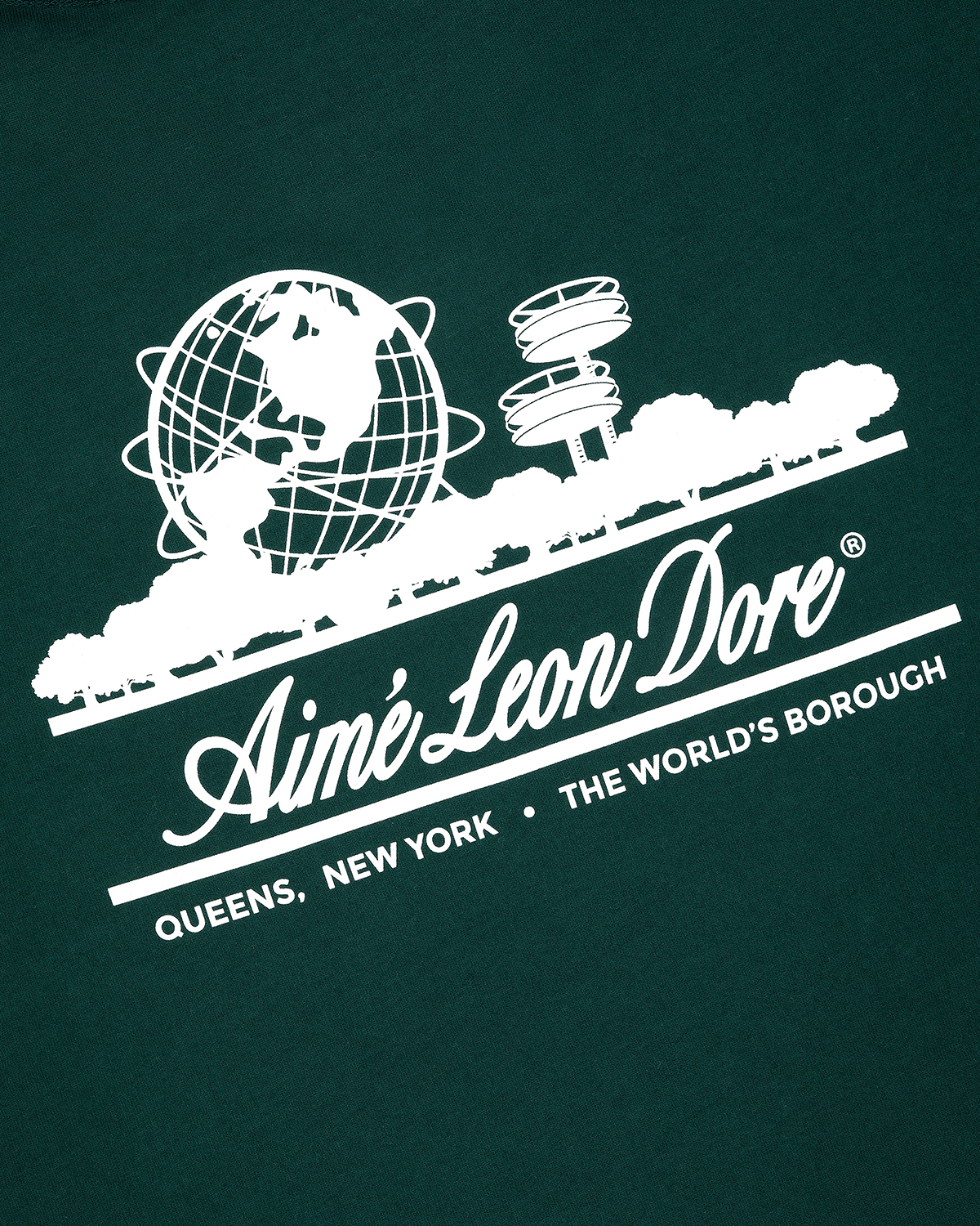 Camiseta Aimé Leon Dore Unisphere Verde | LK Sneakers