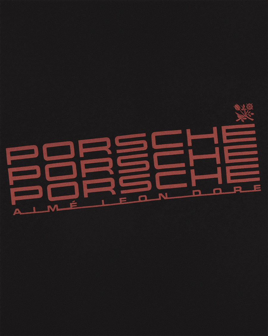 Camiseta Aimé Leon Dore x Porsche Racing Tee Jet Black - Aimé Leon Dore - AIME111 - 1