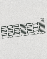 Camiseta Aimé Leon Dore x Porsche Racing Tee Silver Mix Cinza - Aimé Leon Dore - AIME112 - 1