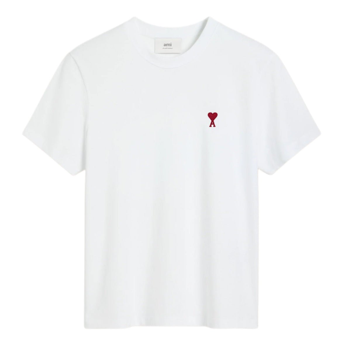 Camiseta Ami Paris de Coeur Branco - Ami Paris - AMI4