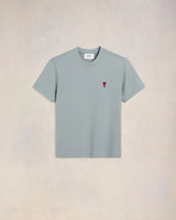Vista lateral Camiseta Ami Paris de Coeur Rouge Azul