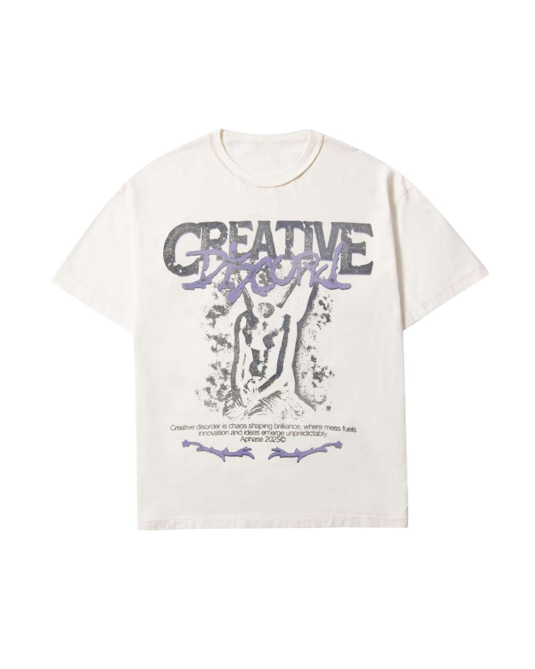 Camiseta Aphase Creative Discord - Off White - Aphase - 30082 - 1