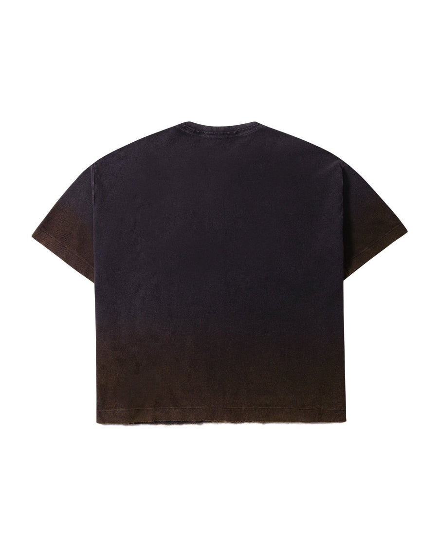 Vista lateral Camiseta Aphase Quadrile - Dirty Black Preto