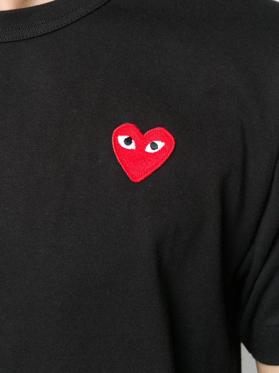 Camiseta Comme Des Garçons Play Preto - Comme des Garçons - PLAYBLK