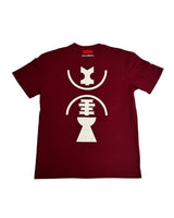 Camiseta Dane-se x Rubem Valentim Emblema 78 Bordo original na LK Sneakers
