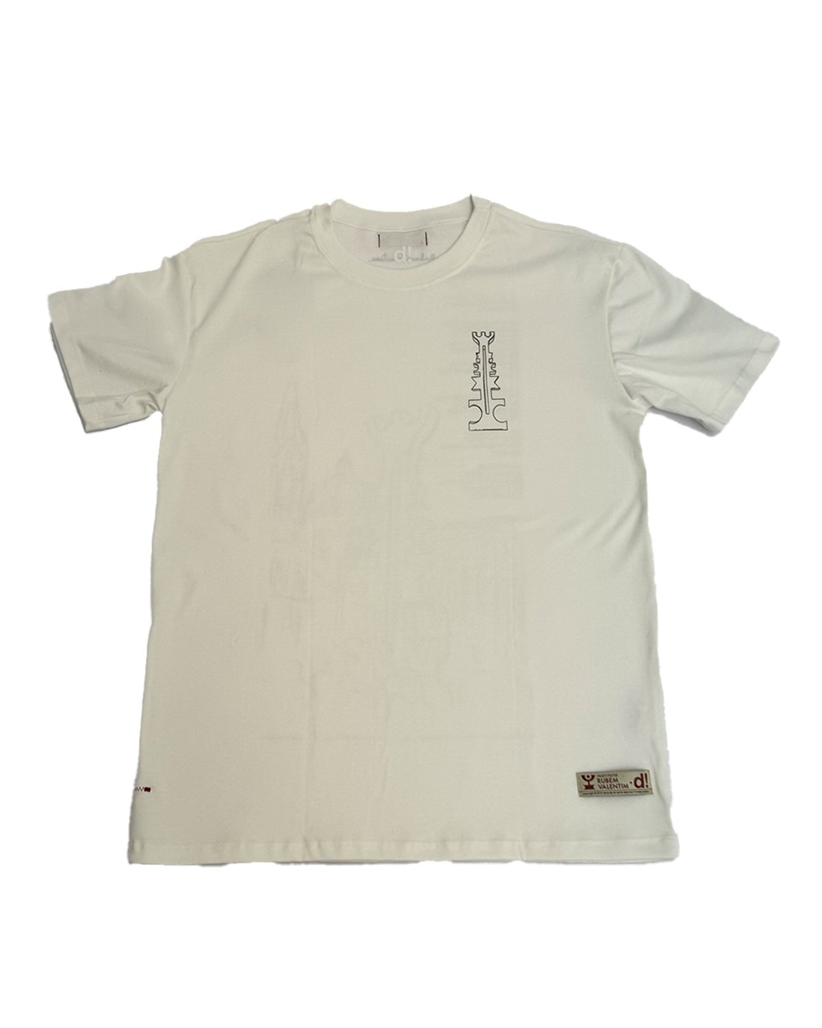 Camiseta Dane - se x Rubem Valentim Praça da Sé Off White - LK - 5389 - 1