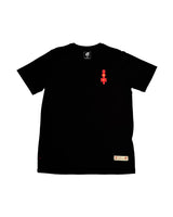 Camiseta Dane-se x Rubem Valentim Roma 3 Preto em preto original na LK Sneakers