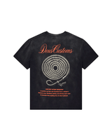 Camiseta Deus Ex Machina Box Fit Horseplay Chumbo Cinza