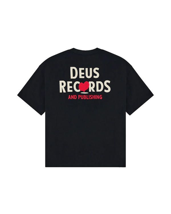 Camiseta Deus Ex Machina Oversized Deep Cut Black Preto
