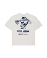 Camiseta Deus Ex Machina Oversized Ruff And Smooth White Branco camiseta em branco original na LK Sneakers