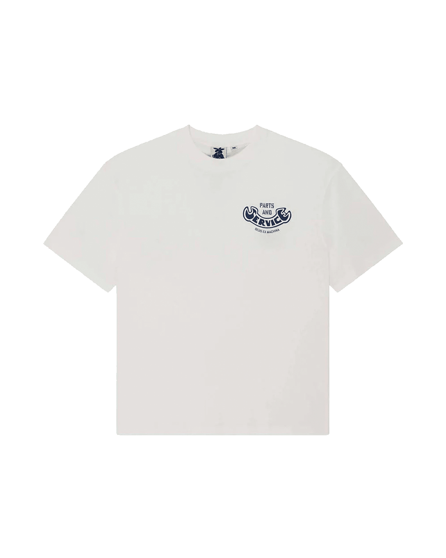 Camiseta Deus Ex Machina Oversized Ruff And Smooth White Branco