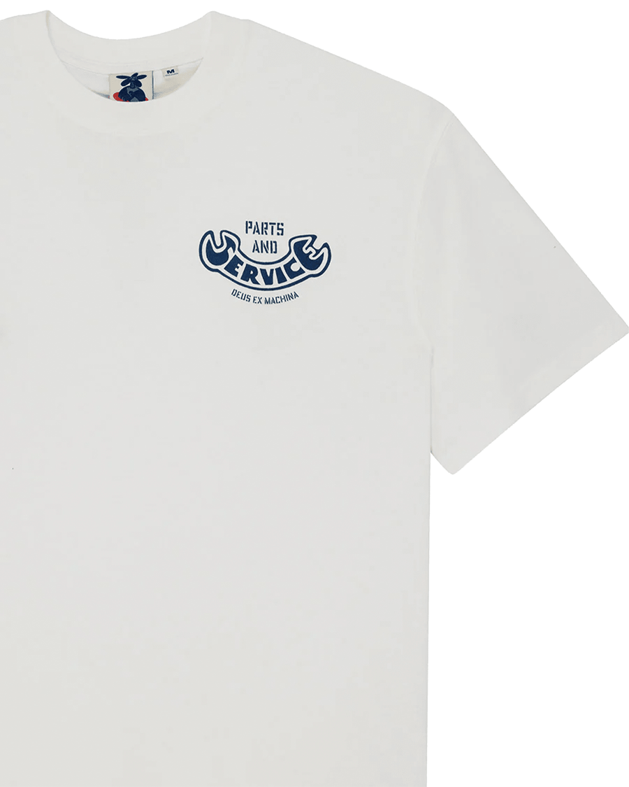 Camiseta Deus Ex Machina Oversized Ruff And Smooth White Branco