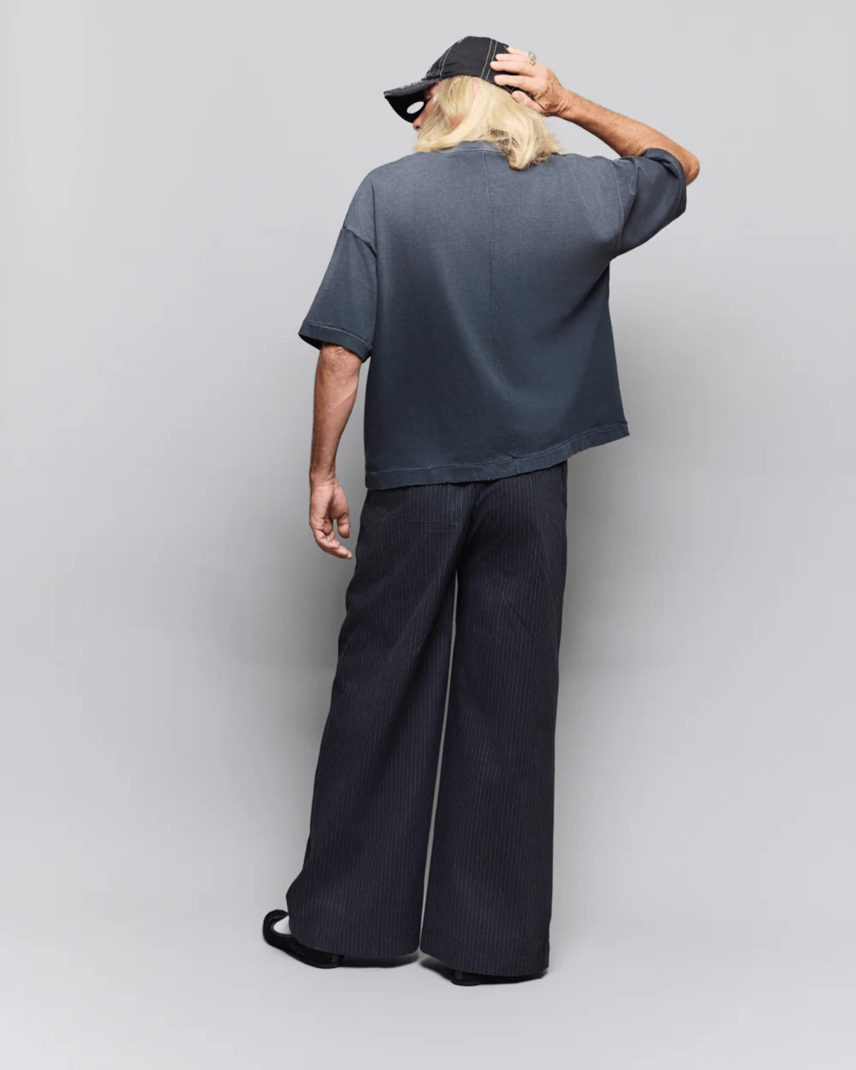 Camiseta Egho Studios Boxy Faded Chumbo - Egho Studios - EGST01 - 1
