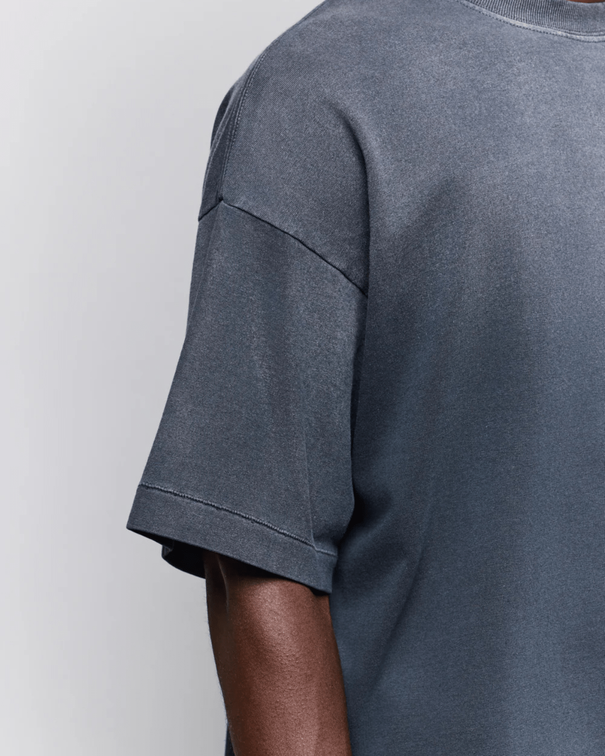 Camiseta Egho Studios Boxy Faded Chumbo - Egho Studios - EGST01 - 1