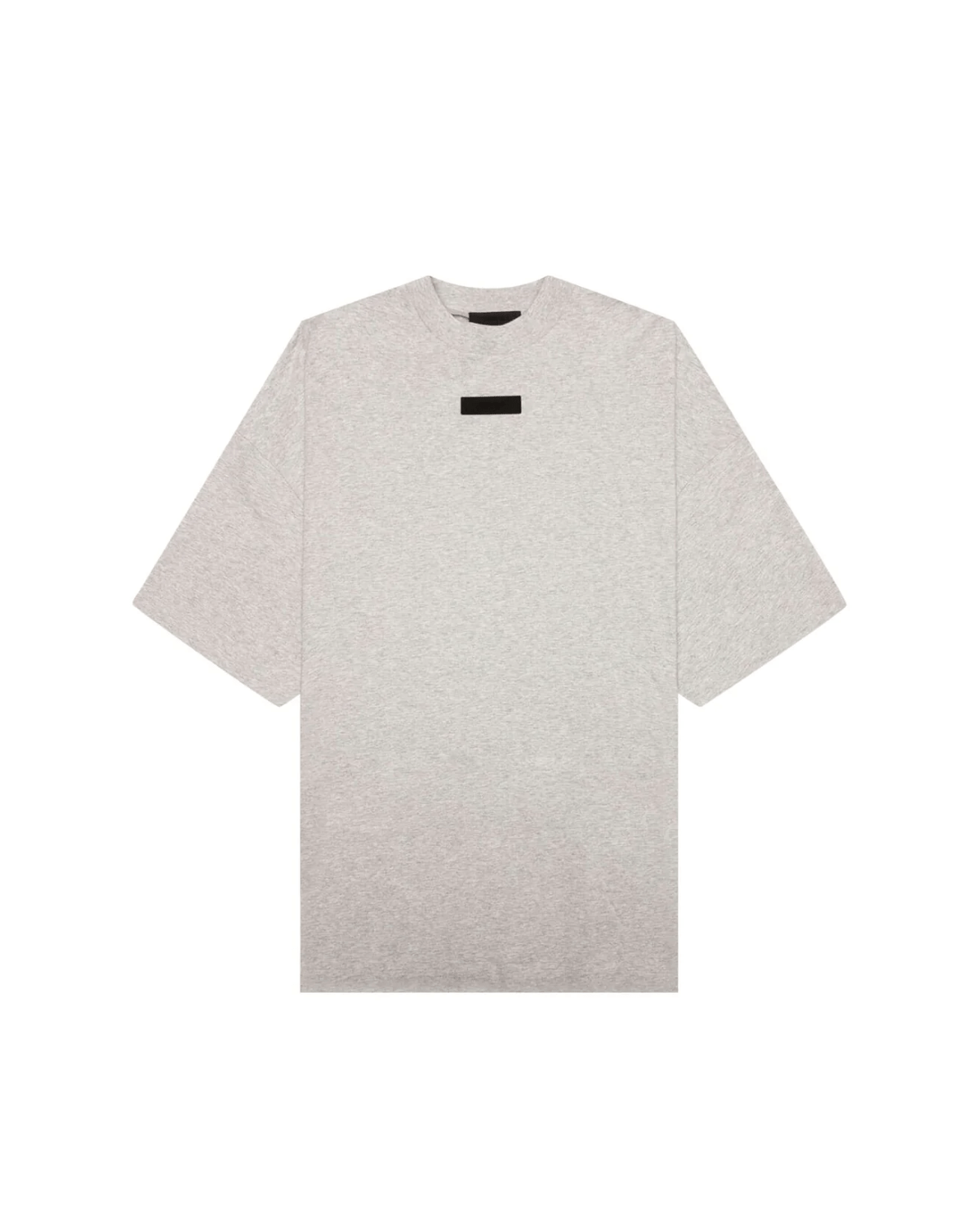 Camiseta Essentials Fear of God Crewneck Light Heather Grey Cinza