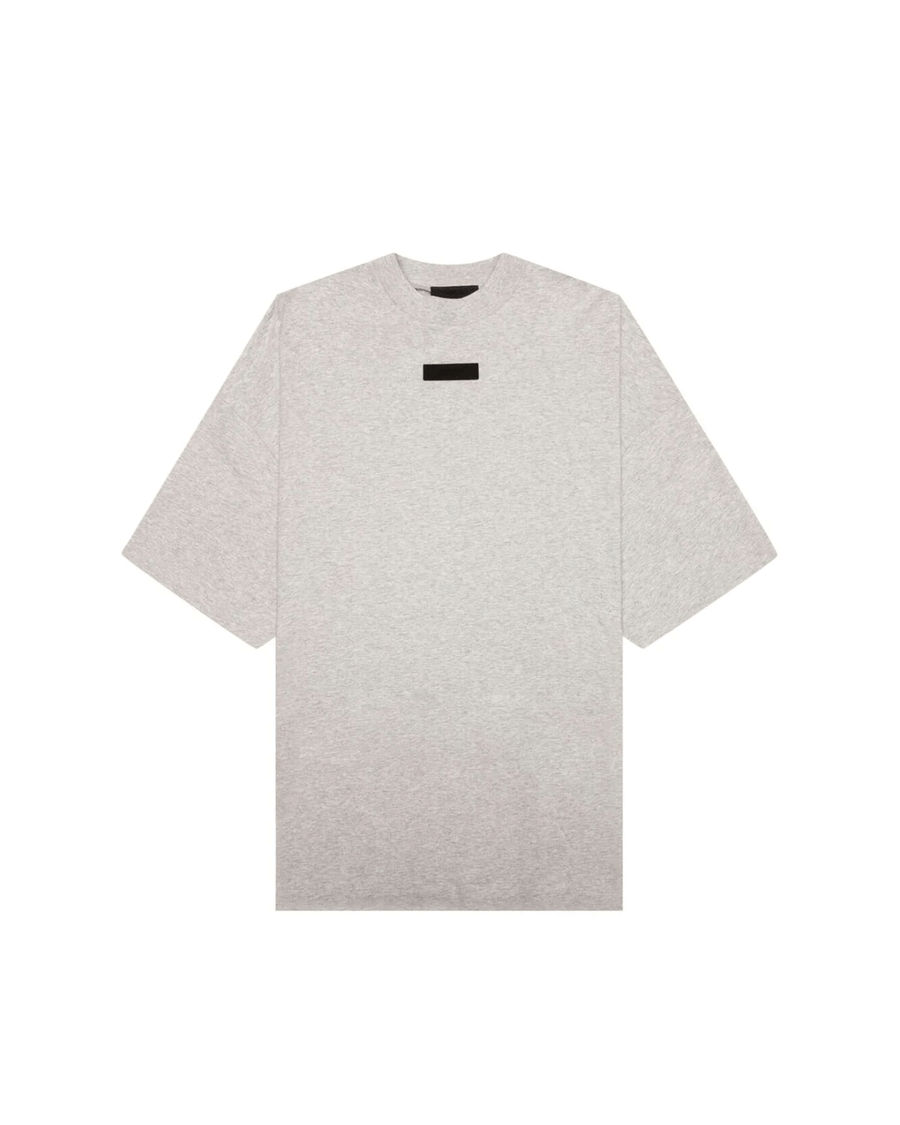Camiseta Essentials Fear of God Crewneck Light Heather Grey Cinza - Camiseta - Essentials - foghealthgrey-1