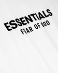 Camiseta Fear Of God Essentials Classic Short Sleeve Bright White Branco - Essentials - FOG19 - 1