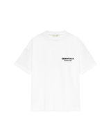 Camiseta Fear Of God Essentials Classic Short Sleeve Bright White Branco em branco original na LK Sneakers
