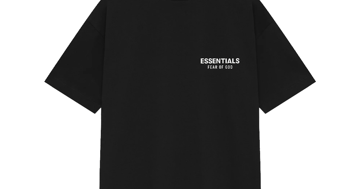 Camiseta Fear Of God Essentials Classic Short Sleeve Jet Black