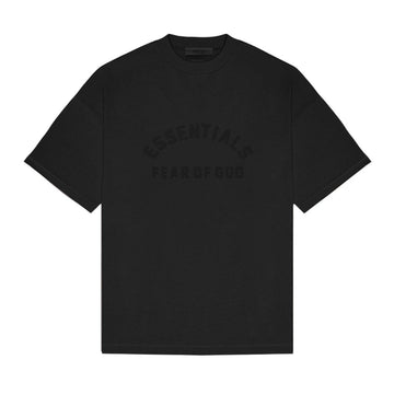 Camiseta Oversized Fear of God Essentials Heavy Jet Black Preto - LK Sneakers - HEAVYJETBLK - 1