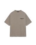 Camiseta Fear Of God Essentials Jersey Crewneck Heather Gray Bege - Essentials - FOG25-1