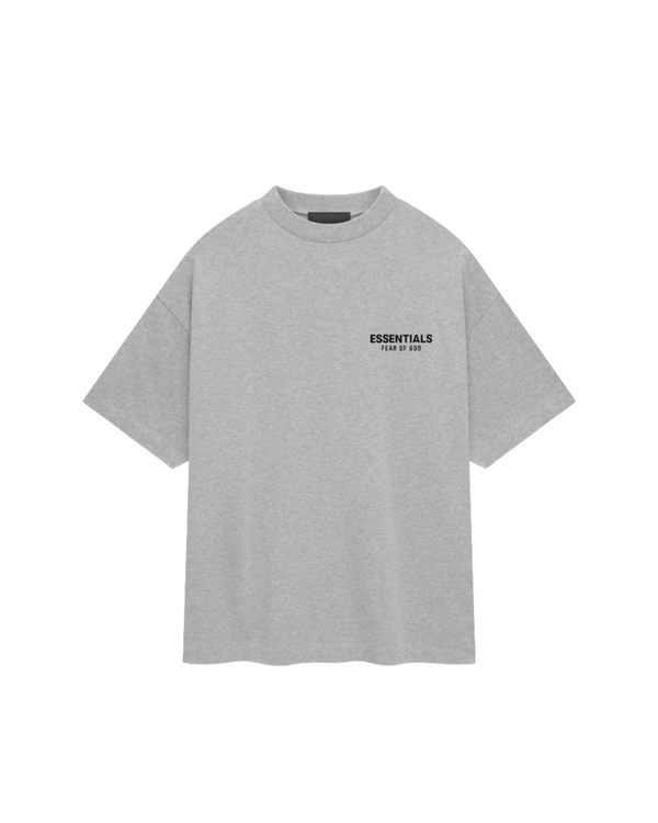 Camiseta Fear of God Essentials Jersey Crewneck Light Heather Grey Cinza