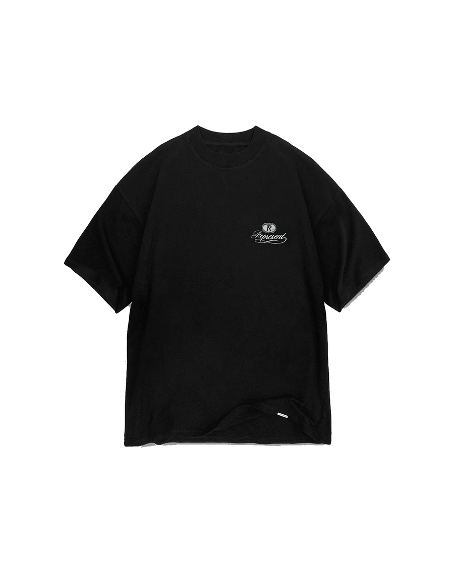 Camiseta Grand Vintage Hand Drawn Aged Black Preto