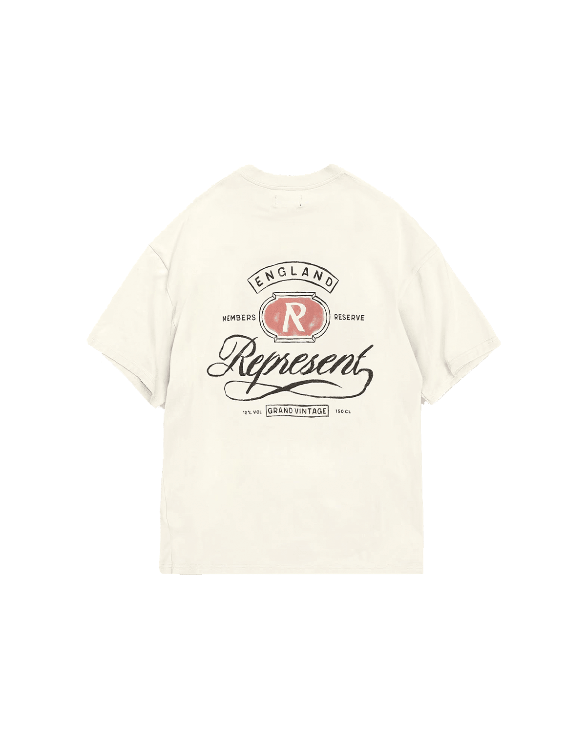 Camiseta Grand Vintage Hand Drawn Aged White Branco