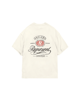 Camiseta Grand Vintage Hand Drawn Aged White Branco