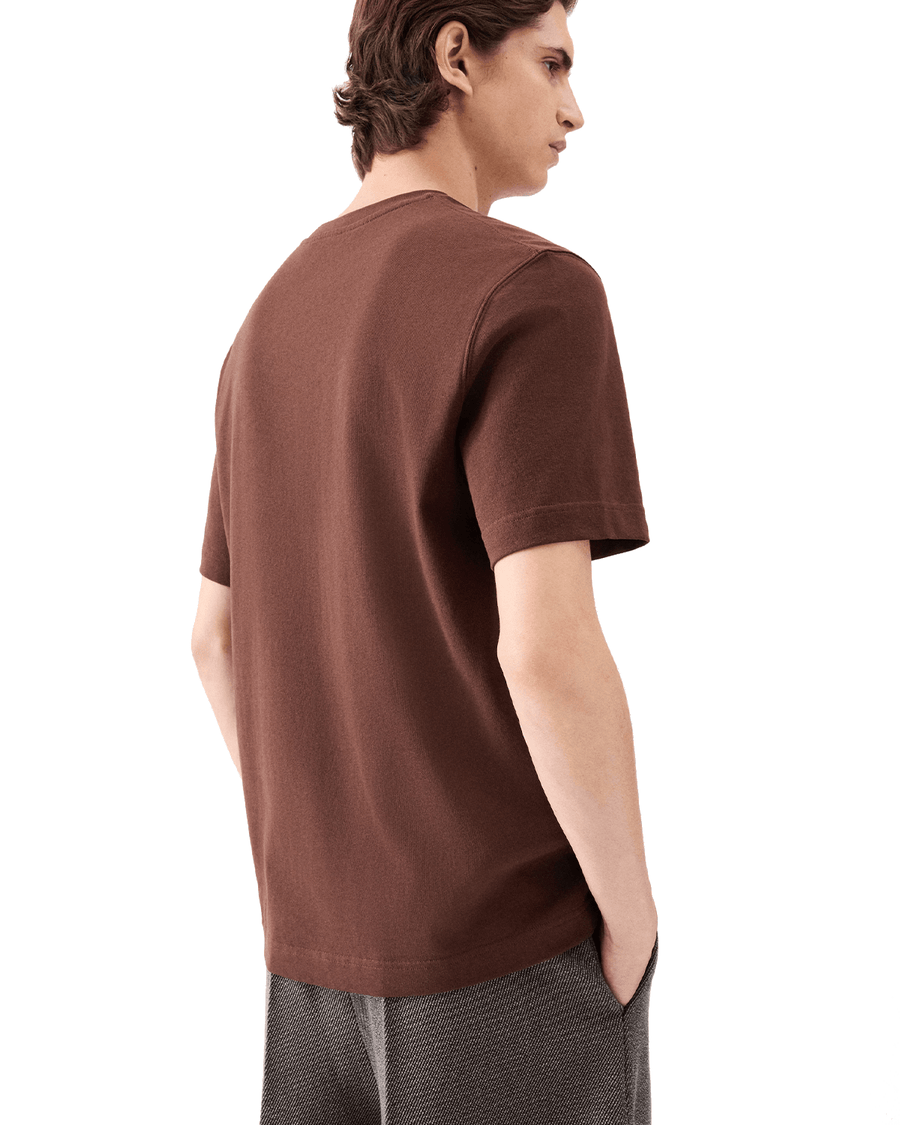 Camiseta Jacquemus The Gros Grain Dark Brown Marrom