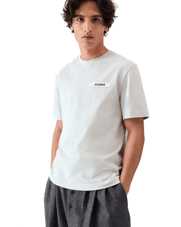 Camiseta Jacquemus The Gros Grain Grey Cinza