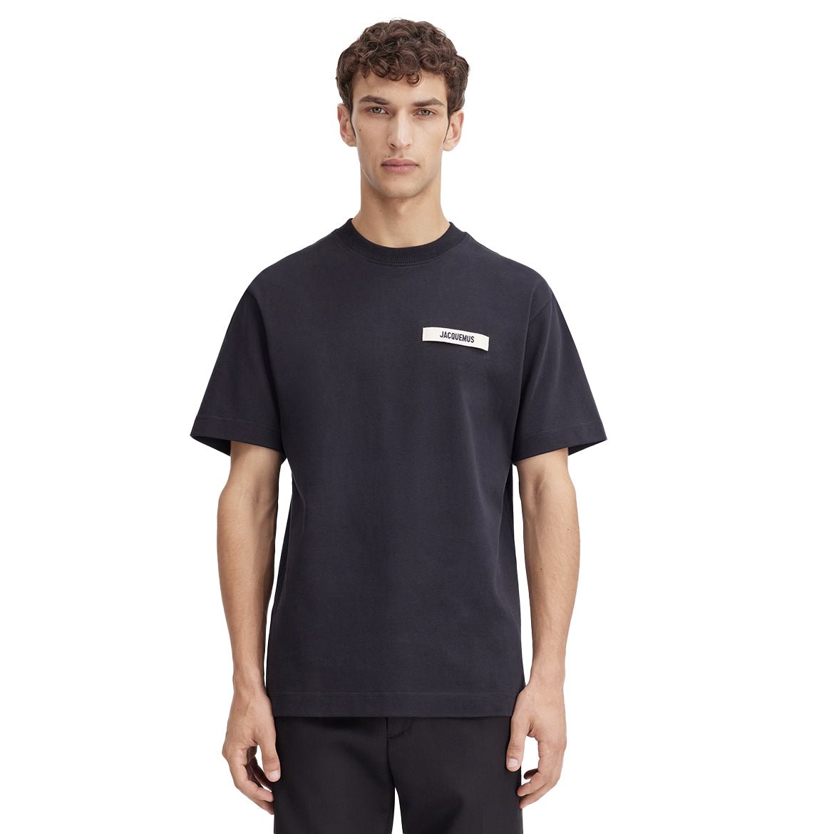 Camiseta Jacquemus The Gros Grain Preto - Jacquemus - JACQ2