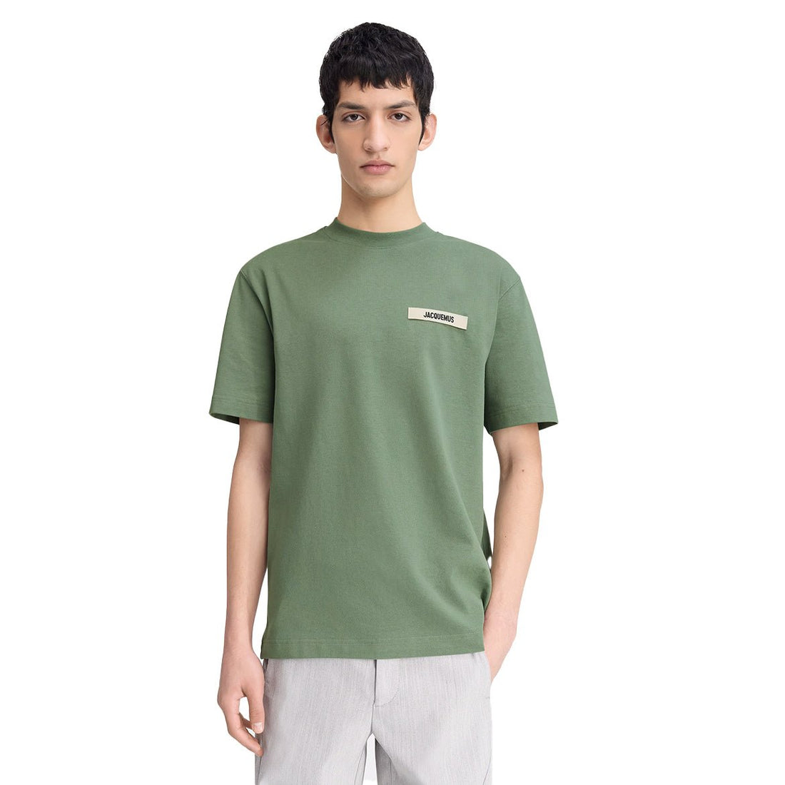 Camiseta Jacquemus The Gros Grain Verde - Jacquemus - JACQ1