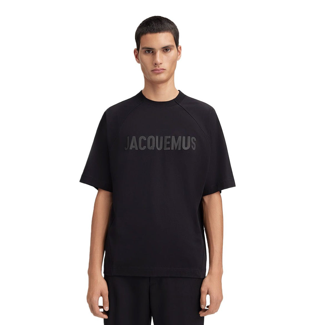 Camiseta Jacquemus The Typo Preto - Jacquemus - 242553M213011