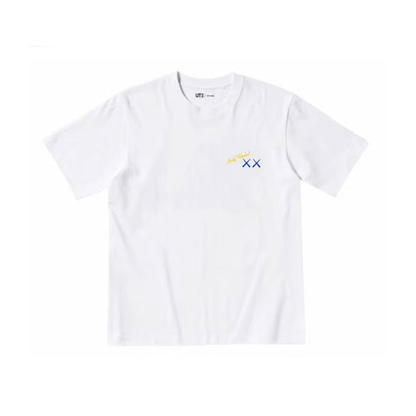 Camiseta KAWS x Uniqlo Warhol UT Graphic 471321 Branco em branco original na LK Sneakers
