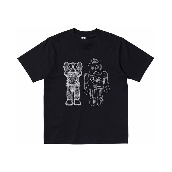 Camiseta KAWS x Uniqlo Warhol UT Graphic 47635 Preto - Uniqlo x Kaws - 47635